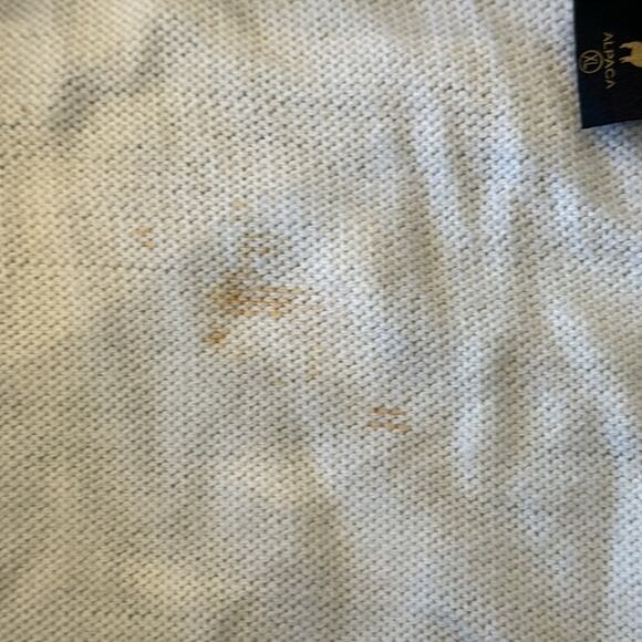 Artesania "Edm" Alpaca Women's Pullover Fringe Hem Sweater Size XL - Picture 6 of 10